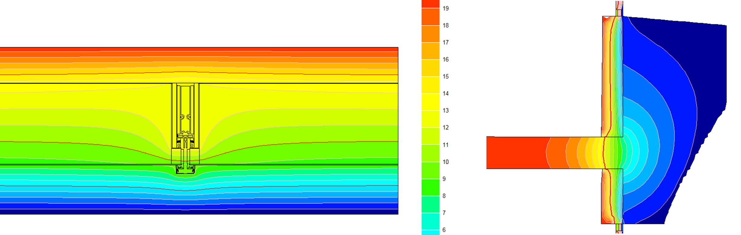 Noeud 2D ponts thermiques