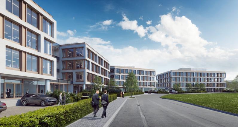 Espace de bureaux Buzzcity Luxembourg Projet SECO