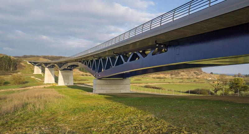 Blaue Brücke Junglinster Luxembourg infrastructure seco Luxembourg bureau de contrôle Luxembourg, bureau, contrôle, construction, technique, inspection, infrastructure, Ponts, routiers, ferroviaires, tunnels, ouvrages, art, dispositifs, étanchéité